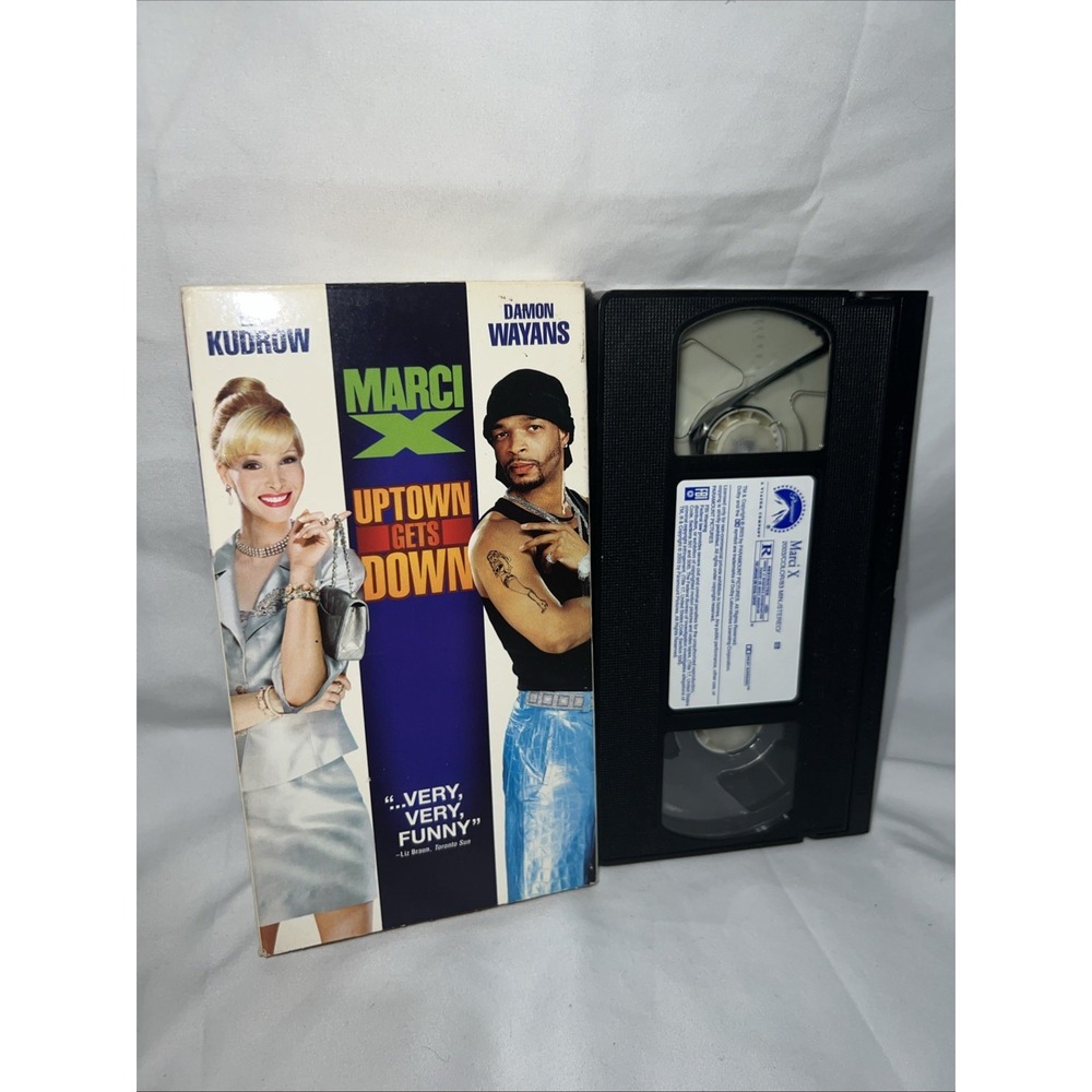 Marci X (VHS, 2003) Lisa Kudrow Damon Wayans Movie Entertainment Pre Owned Read